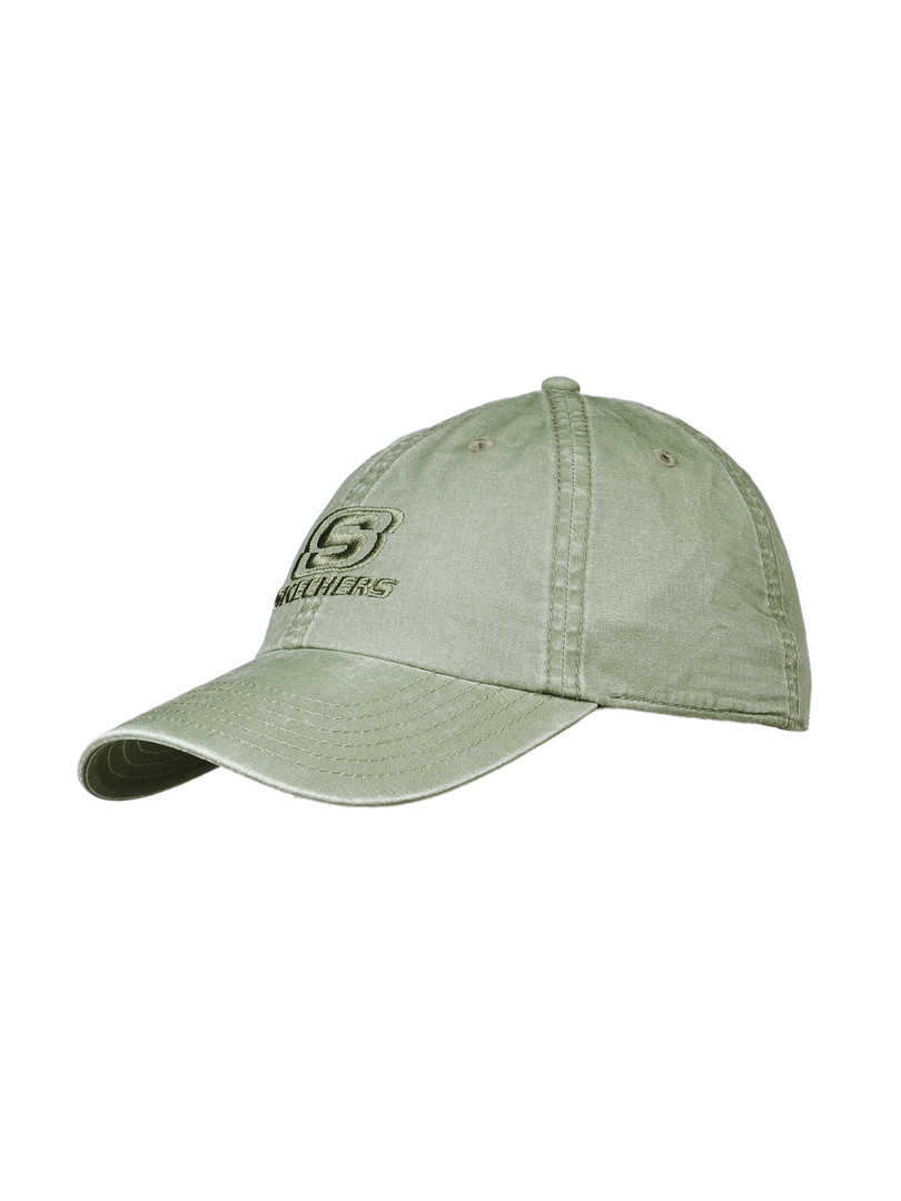 Skechers Unisex WASHED DAD HAT Pure Cotton Baseball Cap